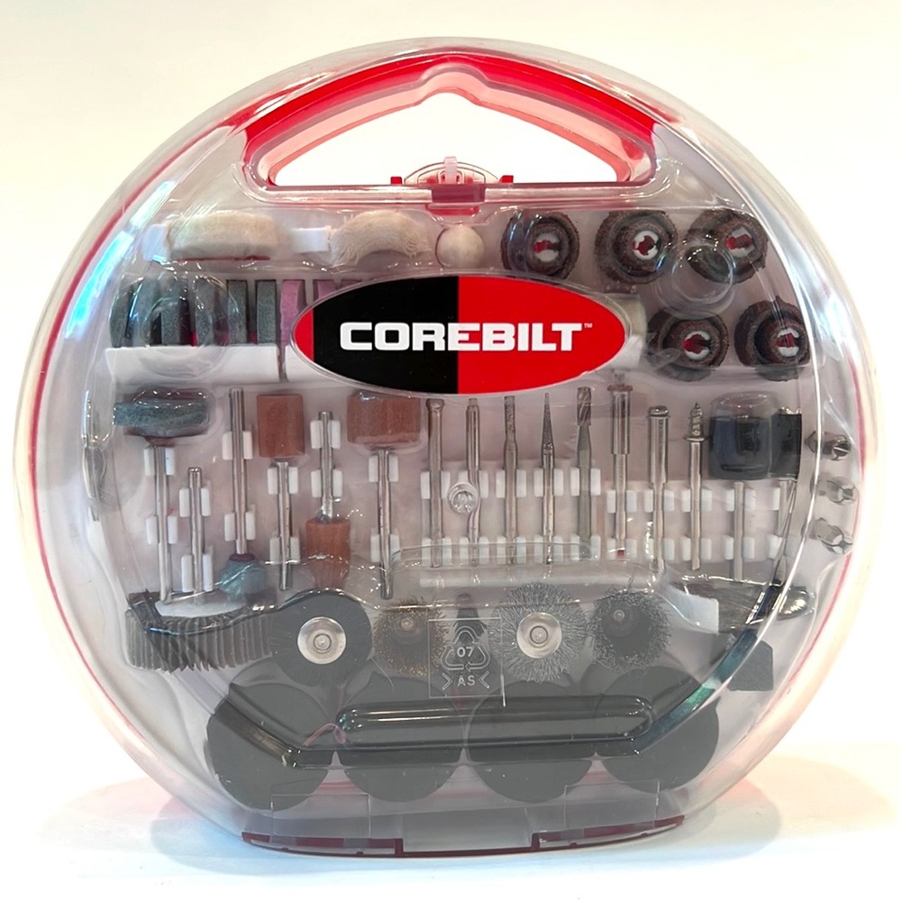 CoreBilt Core Bilt 180 Piece Rotary Tool Accessory Set NEW